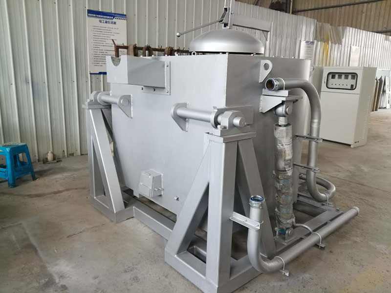 Aluminum alloy resistance dumping furnace